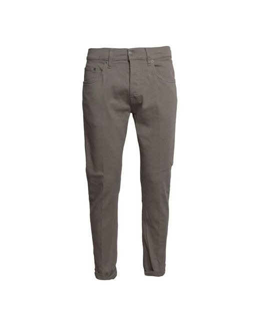 Dondup Gray Slim Fit Jeans for men