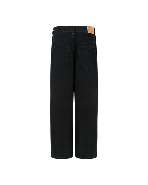 Isabel Marant Black Straight Fit Jeans