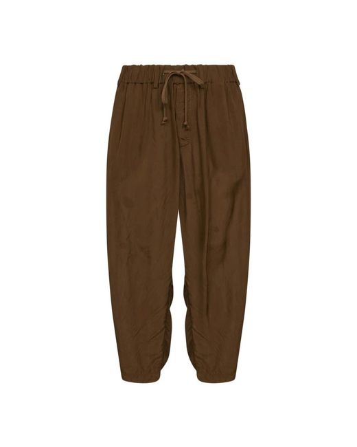 Uma Wang Green Straight Trousers for men