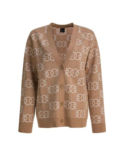 Pinko Brown Strickwaren Aw25