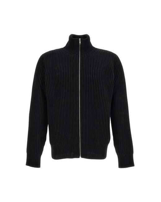 MM6 by Maison Margiela Black Cardigans for men