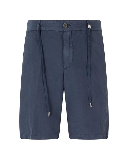 Myths Blue Casual Shorts for men