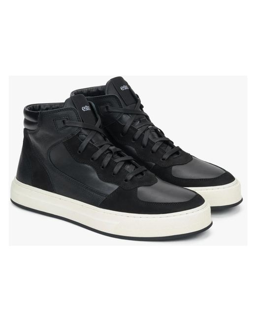 ESTRO Black Sneakers for men