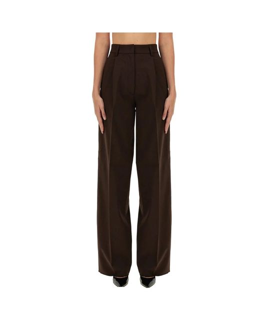 Thelatest Brown Wide Trousers