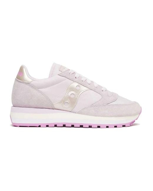 Saucony Purple Sneakers