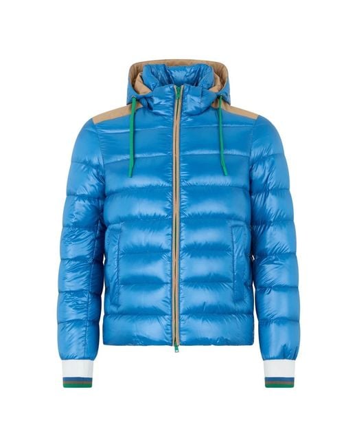 Herno Blue Winter Jackets for men