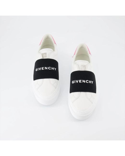 Givenchy Multicolor Stadt körbe leder rundes logo
