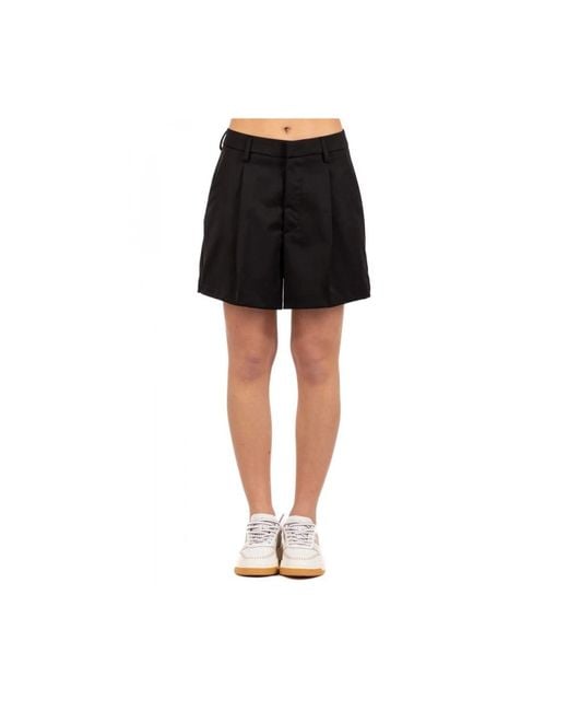 Shorts casuales de mujer lori Dondup de color Black