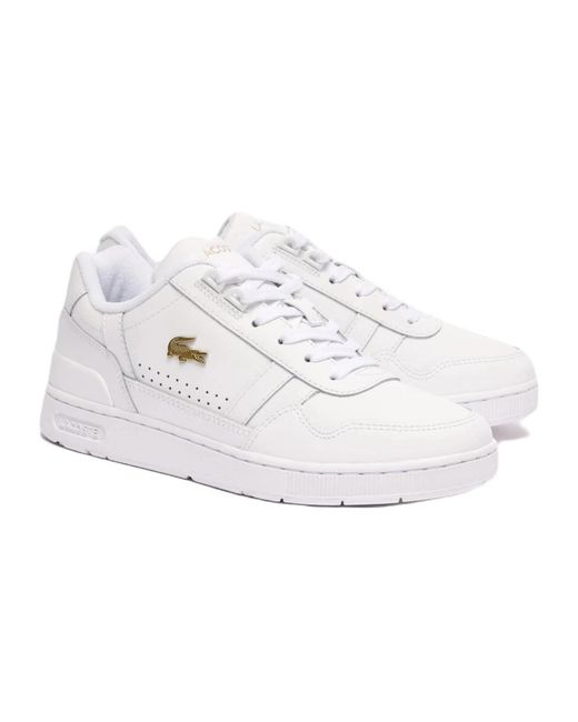 Lacoste White Retro mesh sneaker - weiß