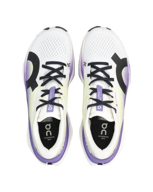 On Shoes Cloudboom Max in Purple für Herren
