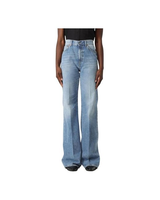 Dondup Blue Wide Jeans