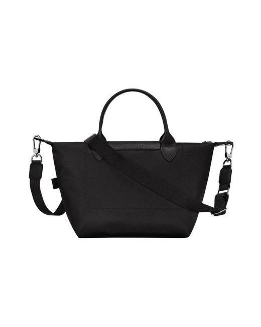 Longchamp Black Shopping Bags
