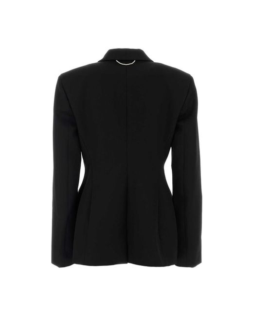 Carven Black Blazers
