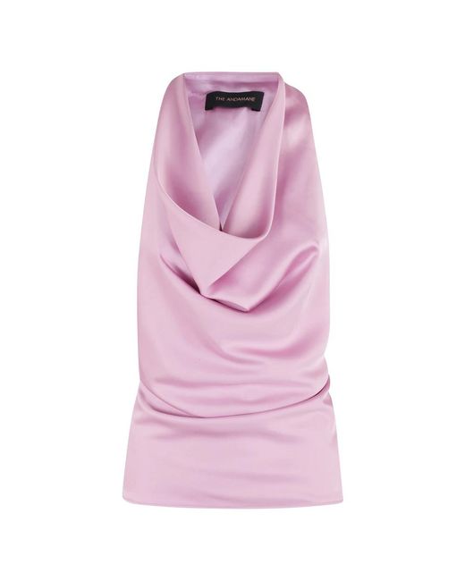 Sleeveless Tops di ANDAMANE in Pink