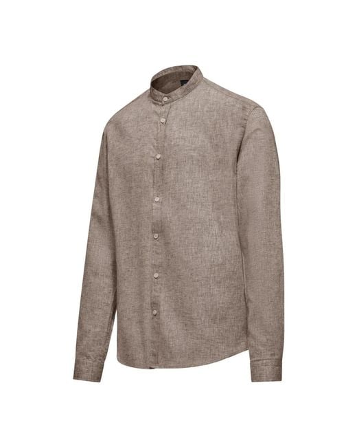 Bomboogie Gray Casual Shirts for men