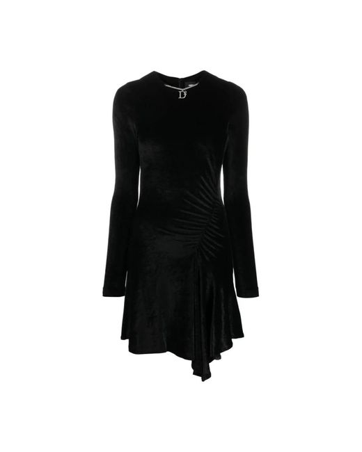 DSquared² Black Short Dresses