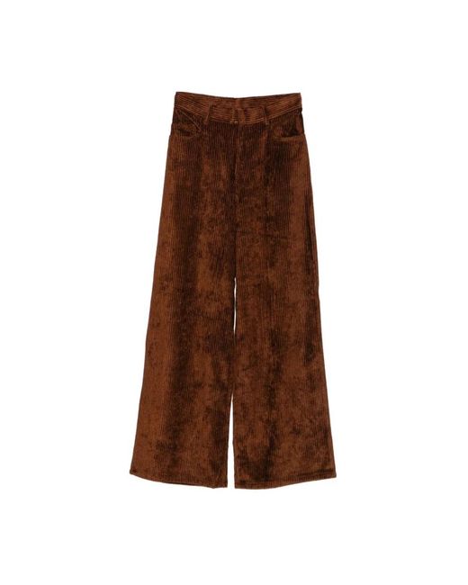 Petar Petrov Brown Wide Trousers