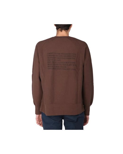Engineered Garments Brown Sweatshirts for men