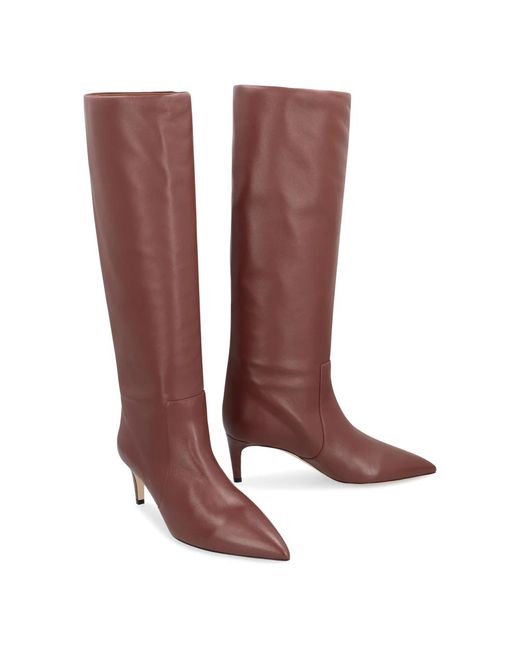 Paris Texas Brown Heeled Boots