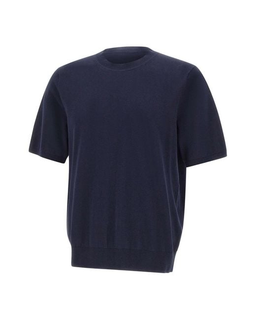 Paul Smith Blue Round-Neck Knitwear for men