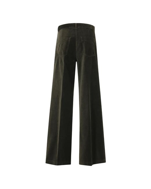 Aspesi Black Wide Trousers