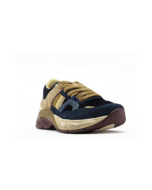 Serafini Blue Sneakers