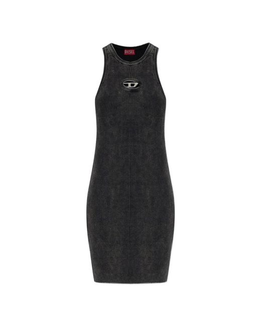 DIESEL Black Short Dresses