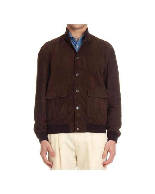 Valstar Brown Leather Jackets for men