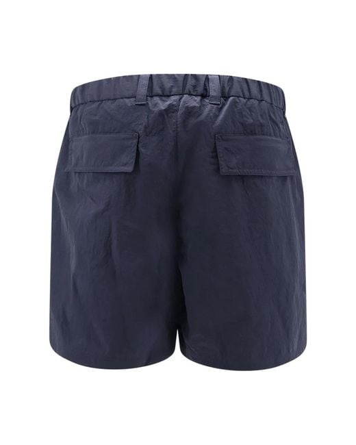 Laminar Blue Casual Shorts for men