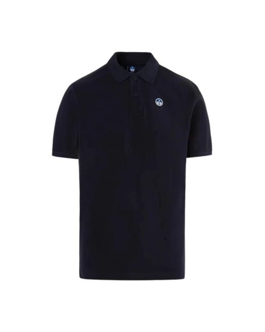 North Sails Blue Polo Shirts for men