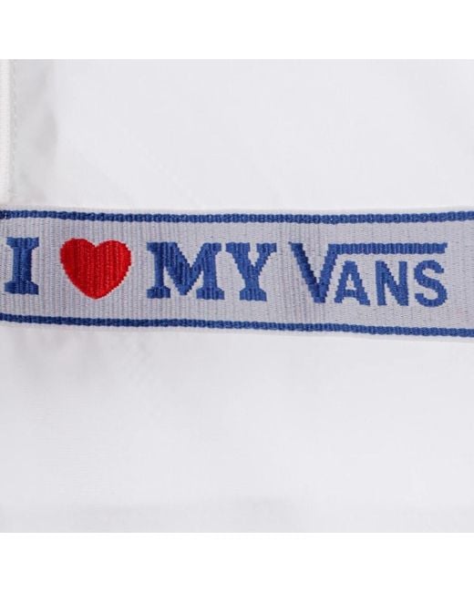 Light Jackets Vans en coloris White