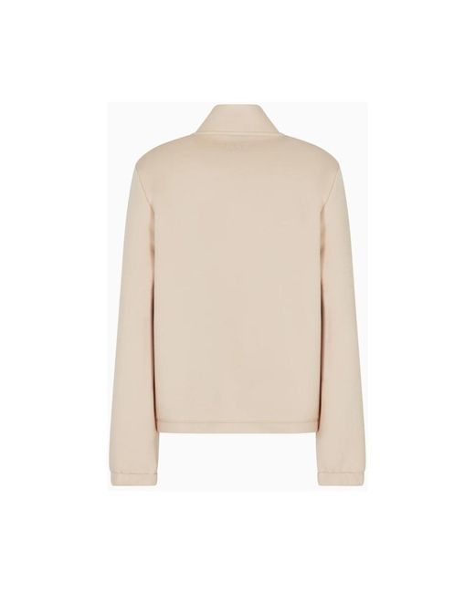 EA7 Jassen ,Stijlvolle Sweaters Collectie in het Natural