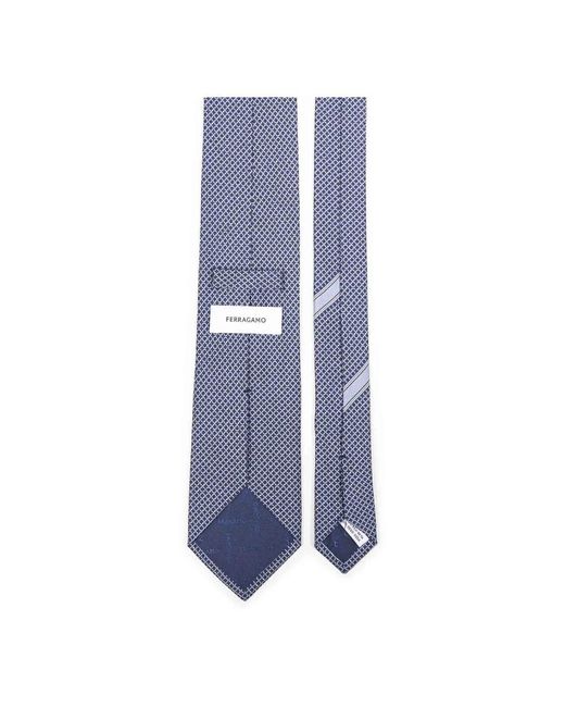 Ferragamo Accessoires ,Blauw ,Ties in het Blue voor heren
