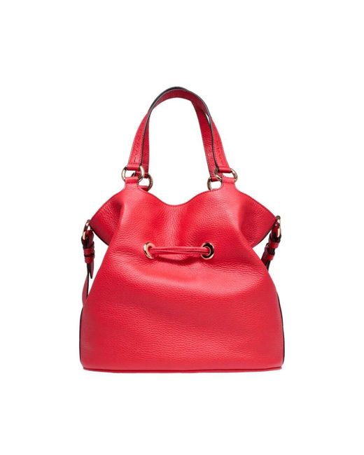 Bucket Bags di Lancel in Red