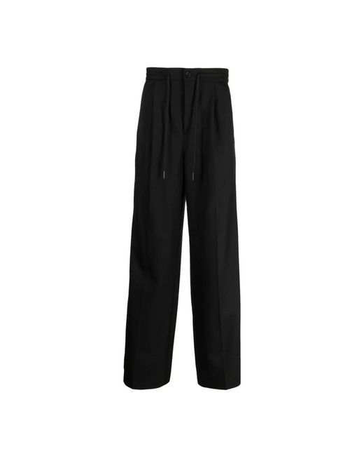 Holzweiler Black Straight Trousers for men