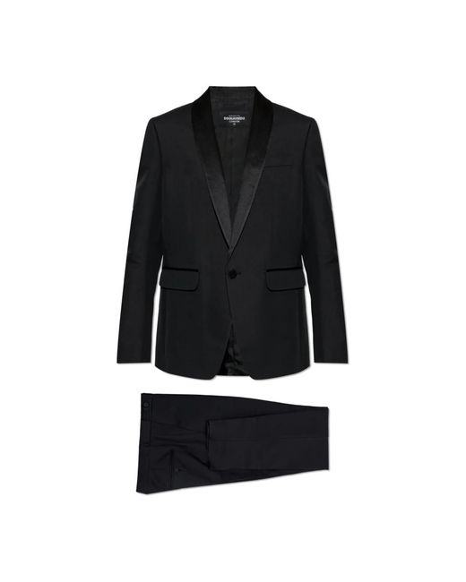 Single Breasted Suits DSquared² pour homme en coloris Black