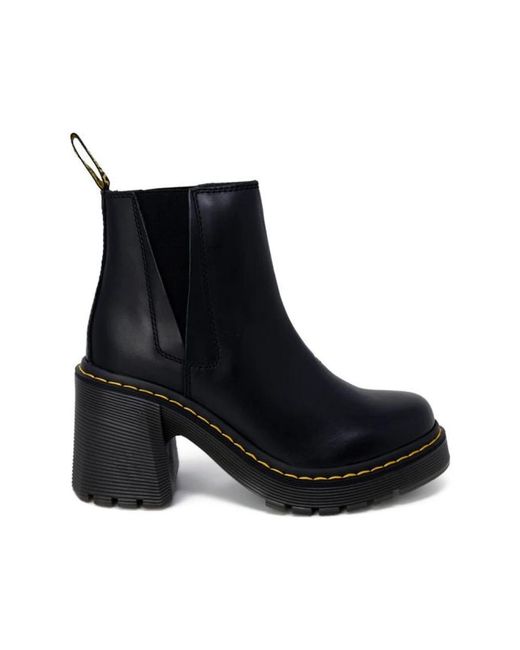 Dr. Martens Black Heeled Boots