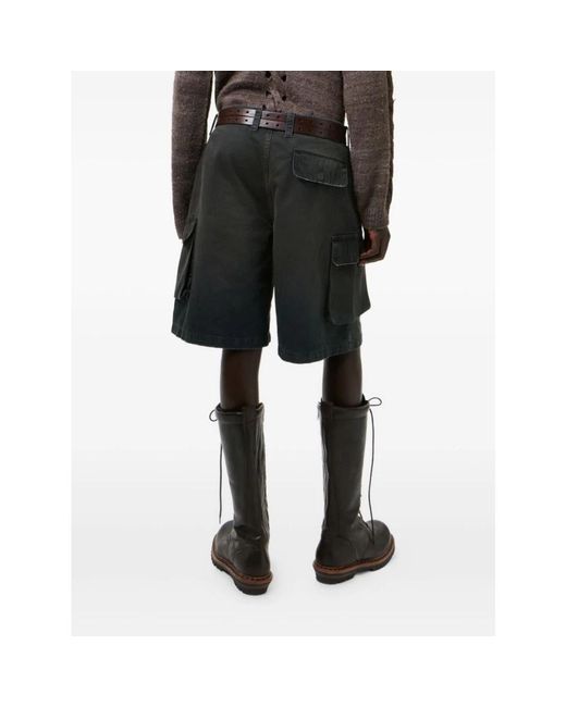 Our Legacy Gray Denim Shorts for men