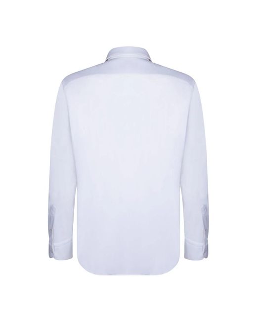Dell'Oglio White Formal Shirts for men