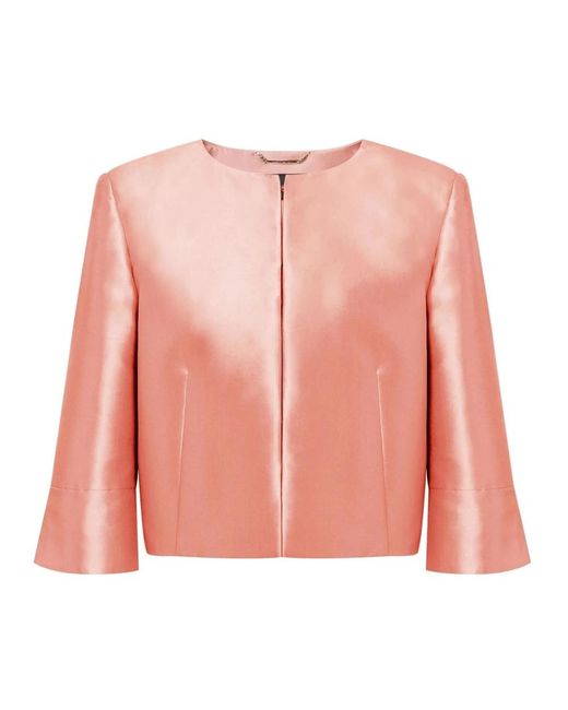 Alberta Ferretti Pink Light Jackets
