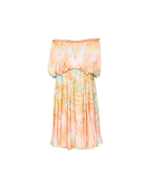 Maxi Dresses Zimmermann en coloris Pink