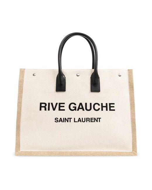 Saint Laurent Natural Tote Bags