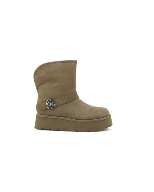 Guess Brown Winter Boots