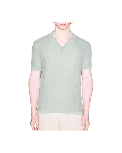 ARMANI EXCHANGE Gray Polo Shirts for men