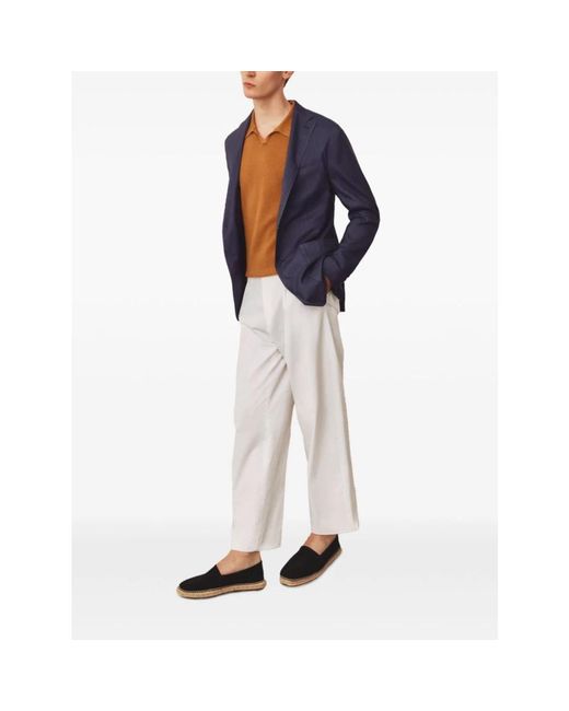 Boglioli Buttoned Blazer in het Blue voor heren