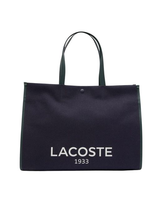 Lacoste Blue Tote Bags