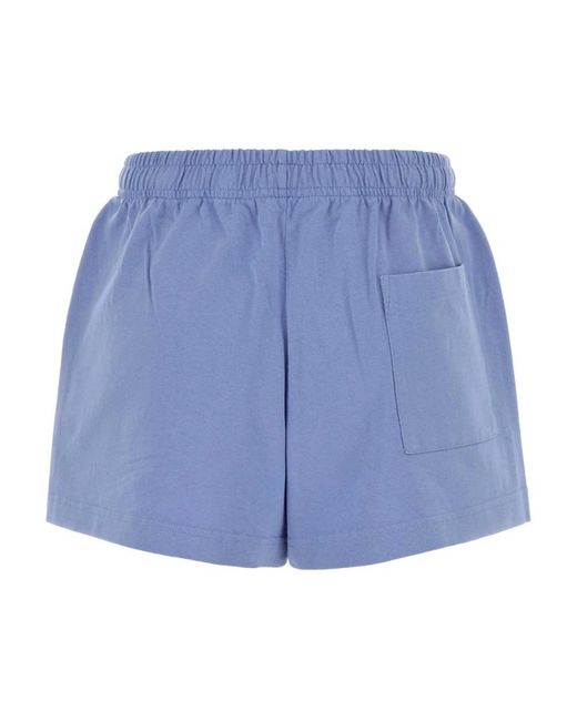 Sporty & Rich Blue Casual Shorts