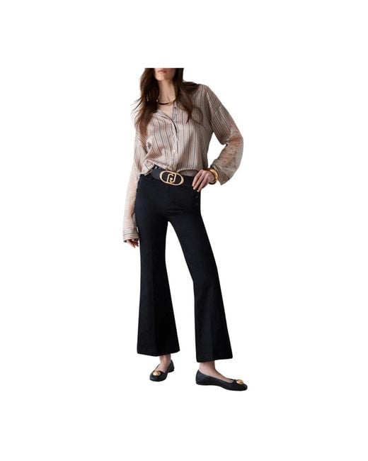 Liu Jo Flared Jeans in het Black