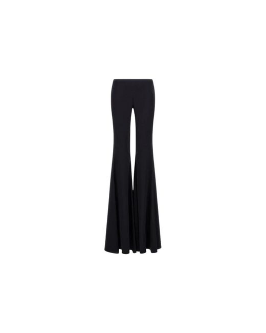 Roberto Cavalli Black Wide Trousers
