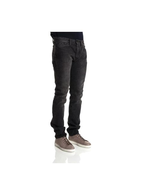 Marcelo Burlon Black Slim Fit Jeans for men